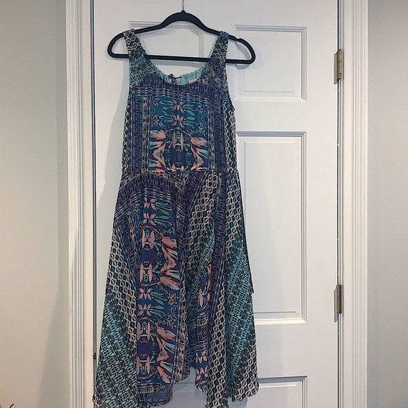 Nanette Lapore Floral Faux Wrap Flowy Dress 10 - Picture 5 of 10